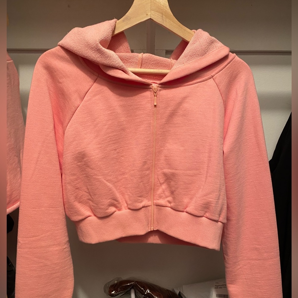 Bloch peach shorts and hoodie set